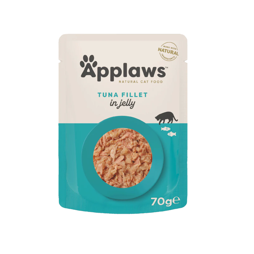Applaws Tuna in Jelly Cat Food Pouches – 70 g (Various Flavours)