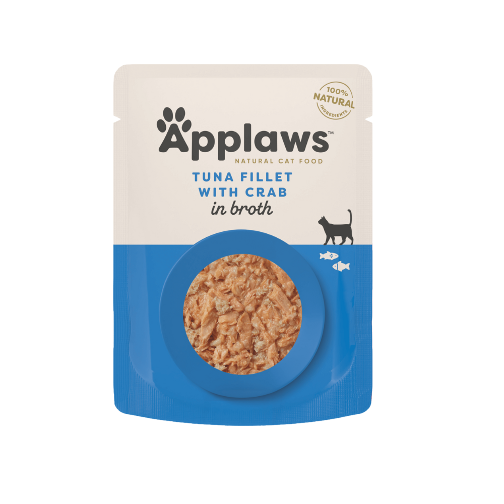 Applaws Tuna in Broth Cat Food Pouches – 70 g (Various Flavours)