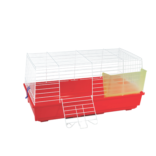CAVIA 2 BIANCA FONDO PLASTICA X 67 CM – Guinea Pig Cage | White Plastic Base (67 cm)