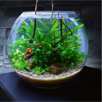 Domus Molinari Boccia Vetro Glass Bowl Aquarium for Aquascape or Shrimp