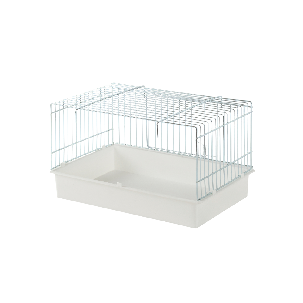 BAGNO CON PORTA 27×18×16H – Enclosed Bird Bath with Door | Hygienic Bath for Cages & Aviaries