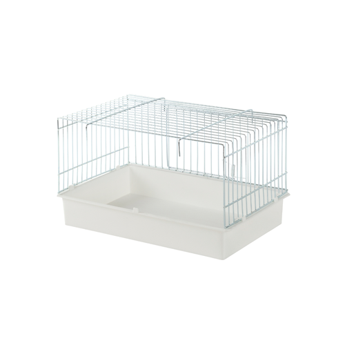 BAGNO CON PORTA 27×18×16H – Enclosed Bird Bath with Door | Hygienic Bath for Cages & Aviaries