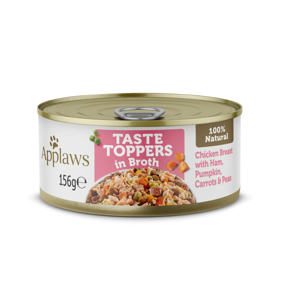 Applaws Natural Wet Dog Food - Chicken with Ham & Vegetables 156g