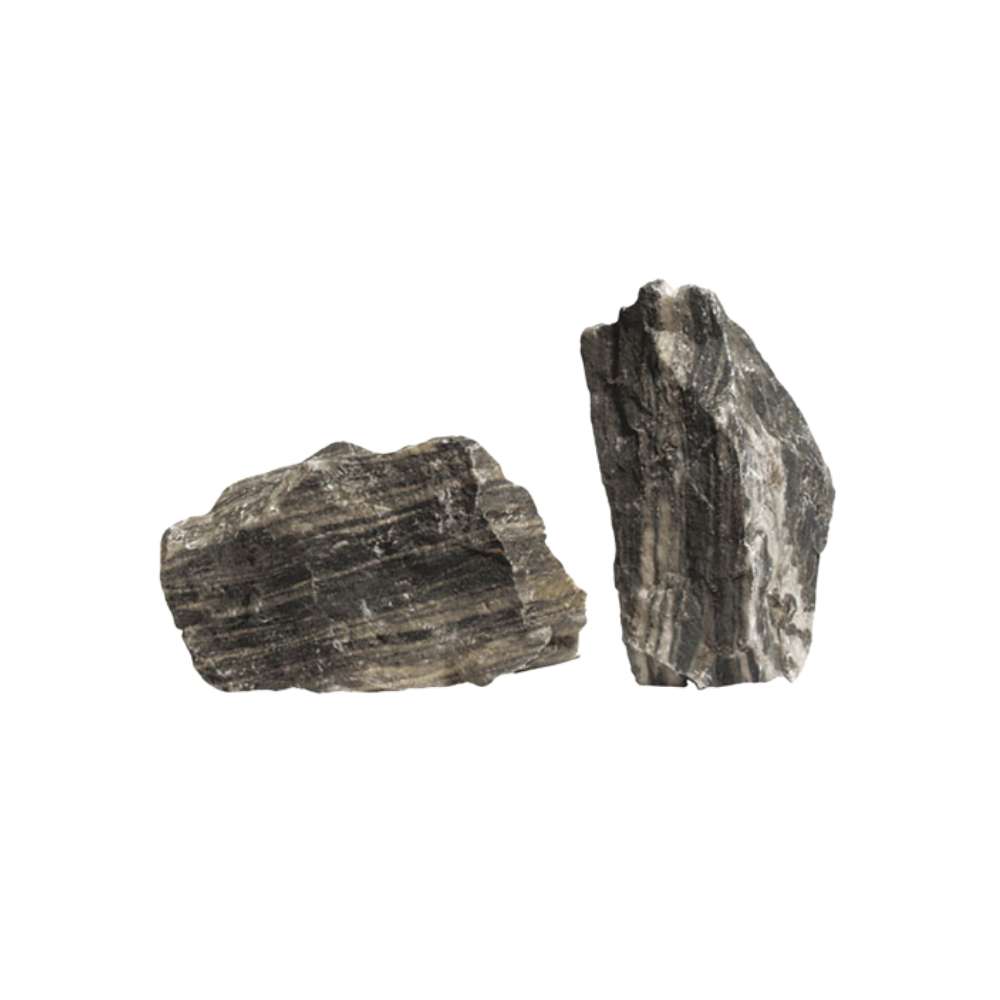 ZEBRA-STONE – Natural Decorative Aquarium Stone | Striking Aquascaping Rock for Fish & Turtle Tanks