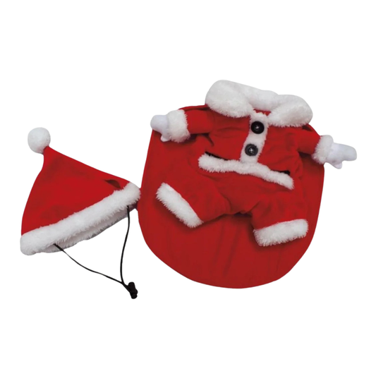Christmas Santa Dog Dress 35cm
