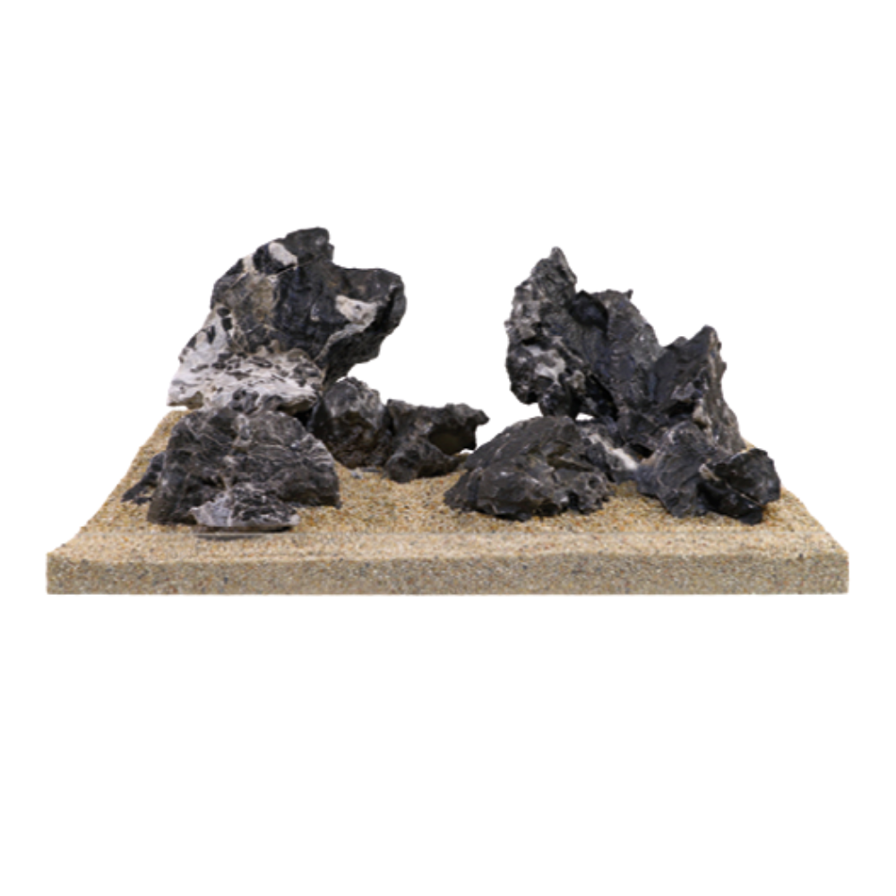 LEOPARD STONE – Natural Decorative Aquarium Rock | Aquascaping Stone for Fish & Turtle Tanks