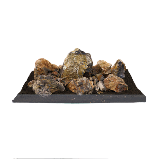 FOSSILIZED WOOD – Natural Decorative Aquarium Stone | Premium Aquascaping Rock for Fish & Turtle Tanks