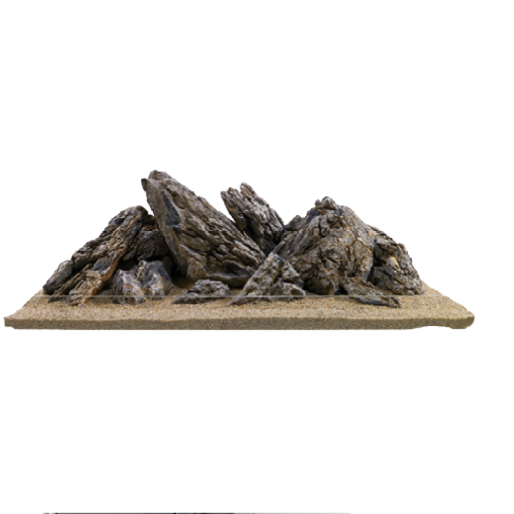 MINI LANDSCAPE – Natural Decorative Aquarium Rock | Aquascaping Stone for Fish & Turtle Tanks