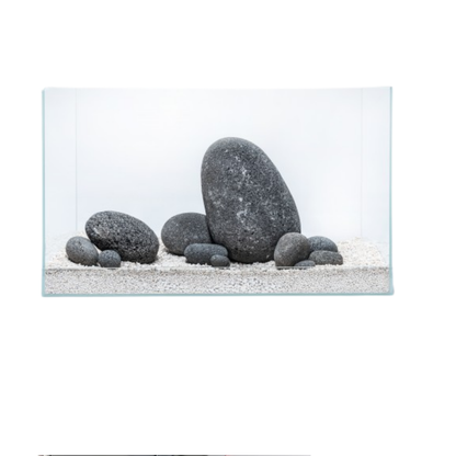 ZEN-PEBBLES – Natural Decorative Aquascaping Stones | Smooth River Pebbles for Aquariums, Terrariums & Turtle Tanks