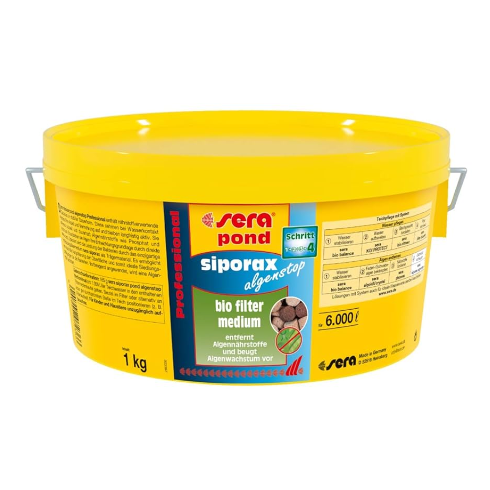 Sera Siporax Algovec – Biological Filter Media for Algae Control