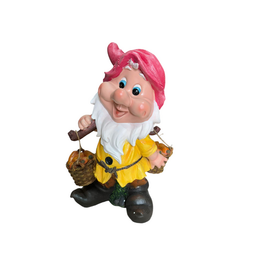 Dwarf Carrying Carrots 37*24*54cm