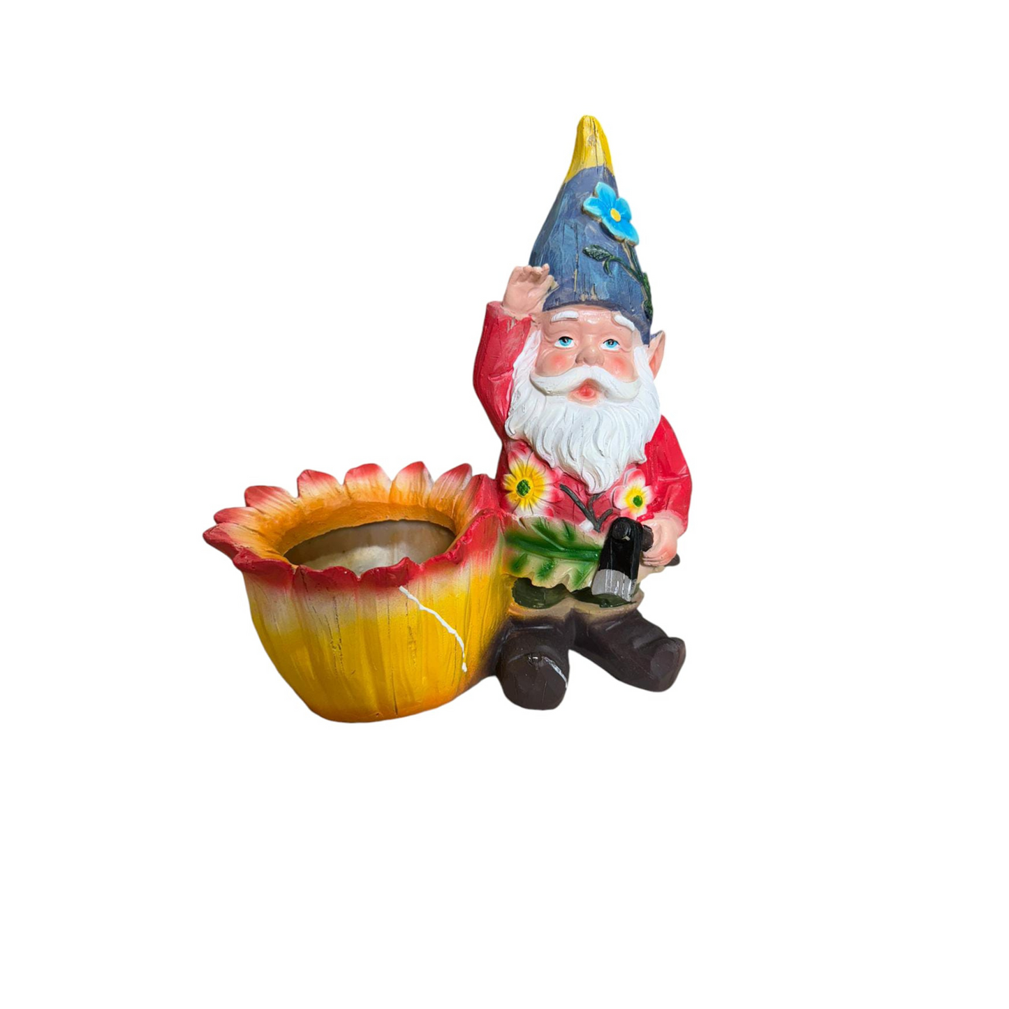 Dwarf with Planter 21.5*12.5*25.5cm