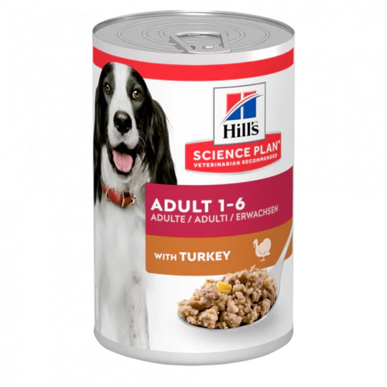 Science Plan Dog Tin Adult with Turkey