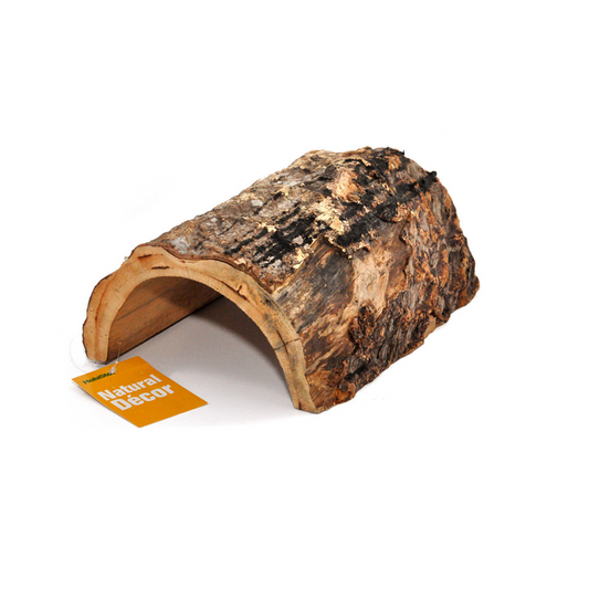 Large bark forest hideout (22×20×8 cm) by HabiStat for reptiles