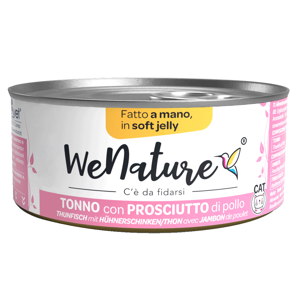 WeNature Adult Cat Soft Jelly Wet Food – 85g Can