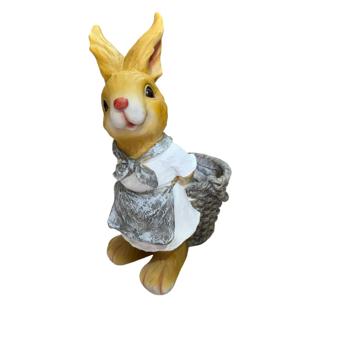 Rabbit with Flower Pot 29.5*18.8*43.5CM