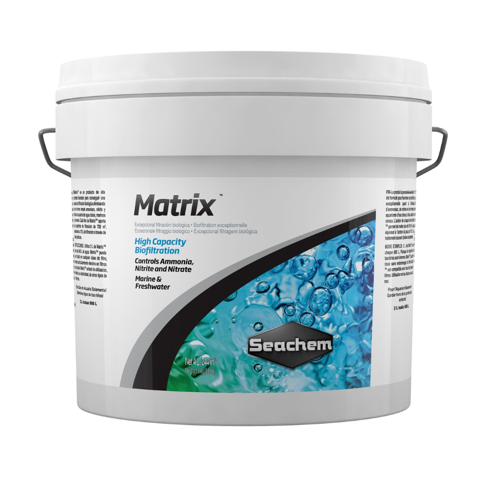 Seachem Matrix 4 L – Premium Biological Filter Media for Large Aquariums & Ponds
