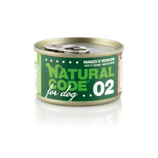 Natural Code For Dog Premium Wet Food Tins  90g | All Flavors