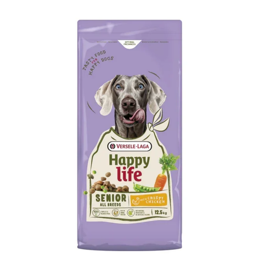 Versele-Laga Happy Life Senior with Chicken Dry Dog Food