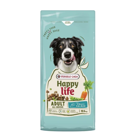 Versele-Laga Happy Life Adult with Salmon Dry Dog Food