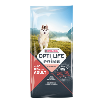 Versele-Laga Opti Life Prime Adult Salmon – Grain-Free All Breeds