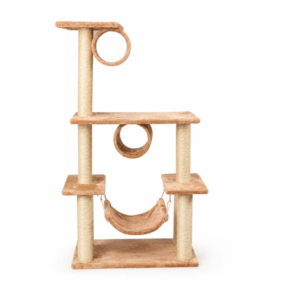 Croci Moscow Cat Scratching Post – 148cm Elevated Play & Claw Activity Center