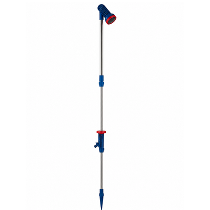 Uniflex Two-Piece Garden Shower on Spike – Portable Outdoor 2.24m Refreshment Station