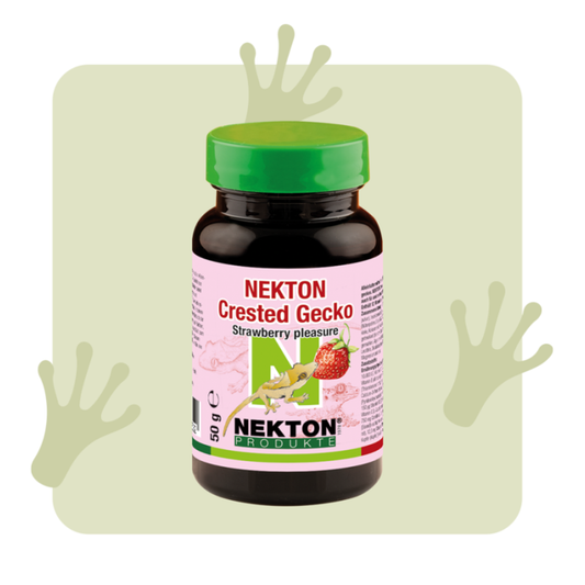 NEKTON Crested Gecko with Strawberry 100g | Complete Gecko Diet