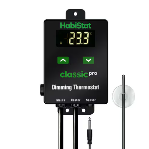 HabiStat Classic Pro Dimming Thermostat Black 450W