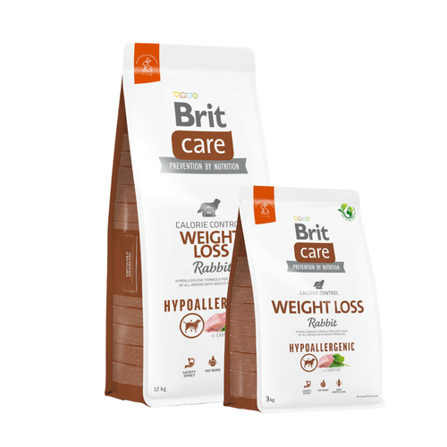 Brit Care Dog Hypoallergenic Weight Loss | Rabbit & Rice