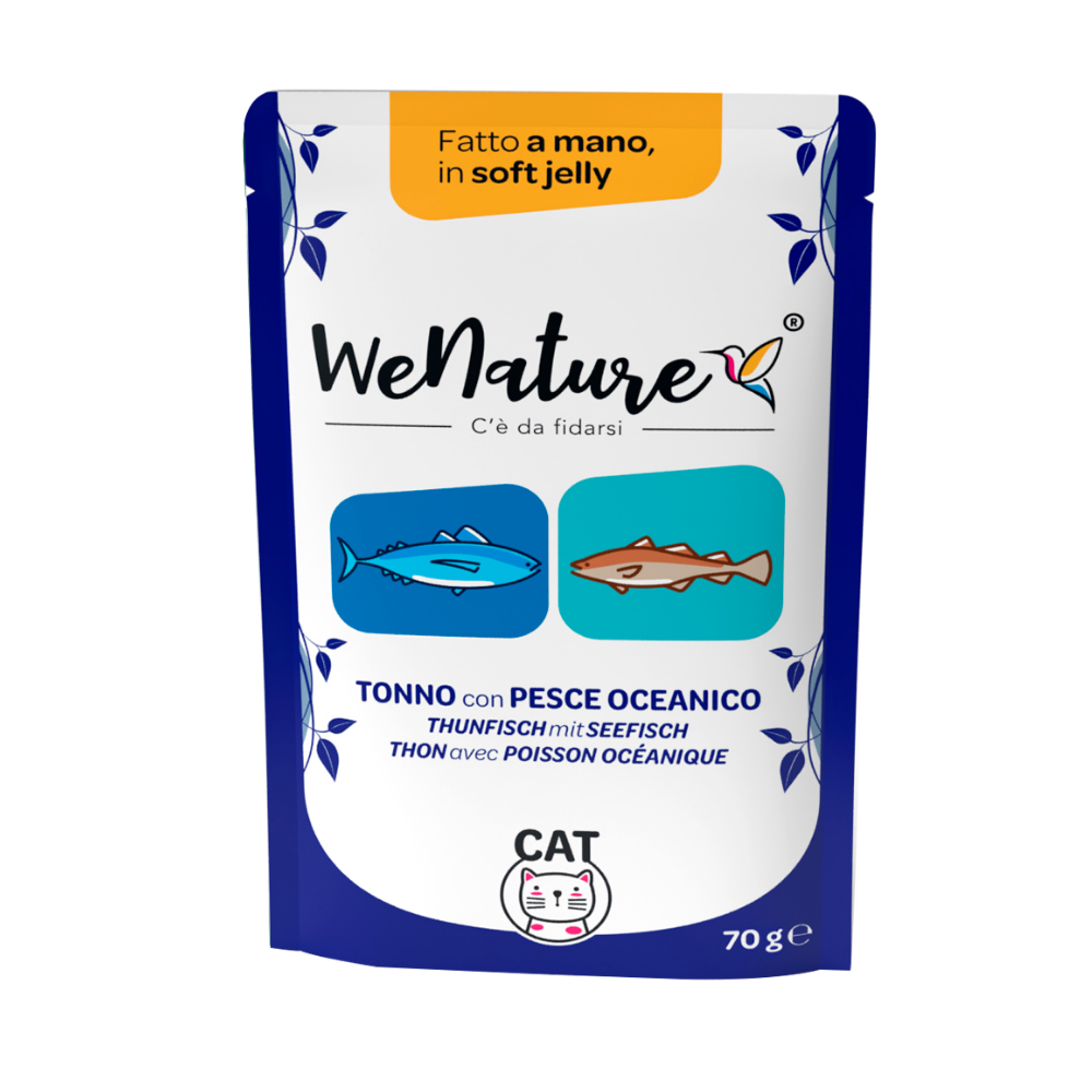 WeNature Cat Soft Jelly Pouch Range 70g