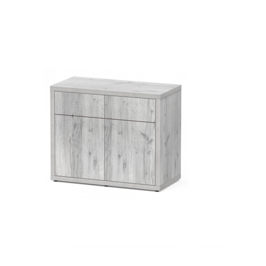 Sublime 100x50 Stand / Cabinet –  White Oak Matching Design