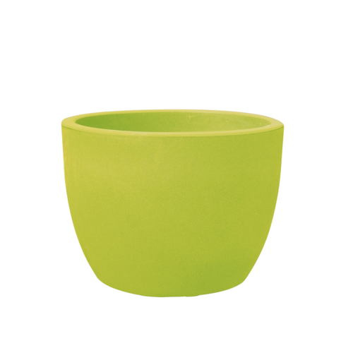 Marchioro Kanto 40 Planter – 40 cm Diameter, Verde Anice Finish