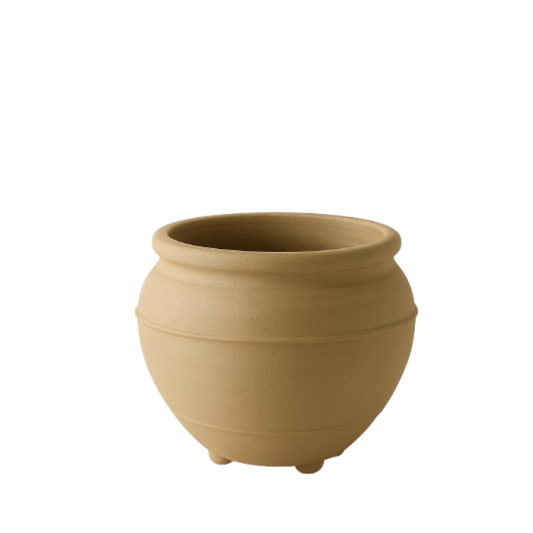 Marchioro Carmen 40 Planter – 40 cm Diameter, Havana Finish