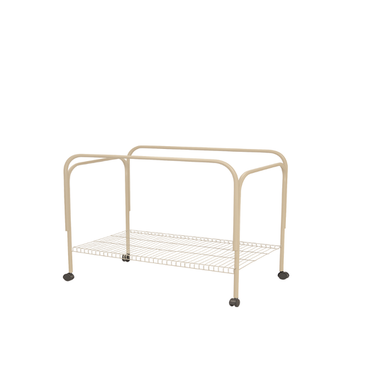 Marchioro Vekto 72 Stand – 72 cm Metal Cage Stand, Beige Finish