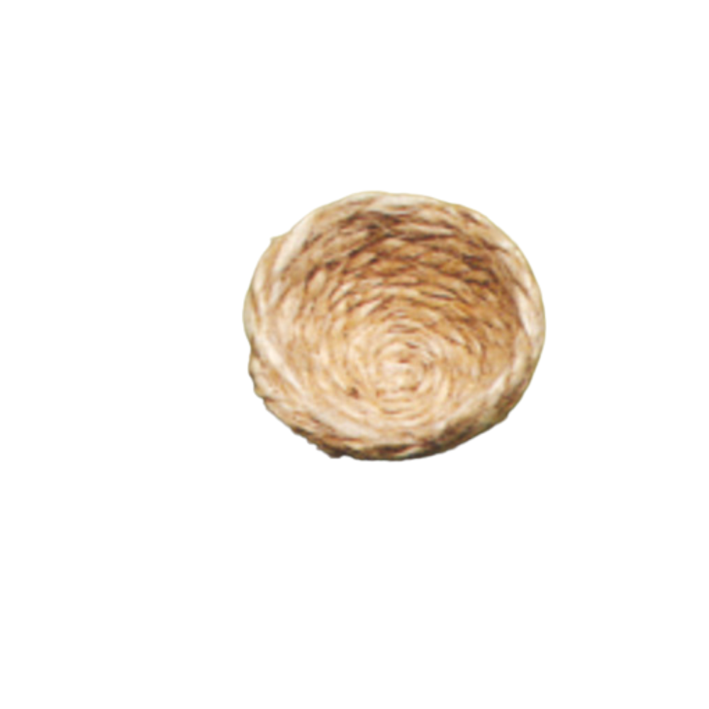 NIDO JUTA CANARINI – Natural Jute Nest for Canaries | Soft & Warm Breeding Nest for Small Birds