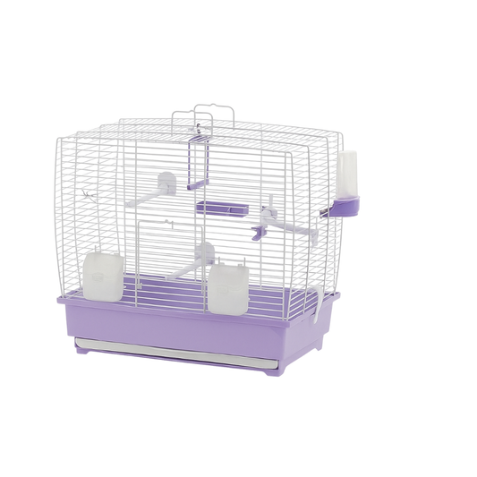 Marchioro START 52 LILLA-BIANCO Bird Cage – Compact &amp; Stylish Home for Small Birds