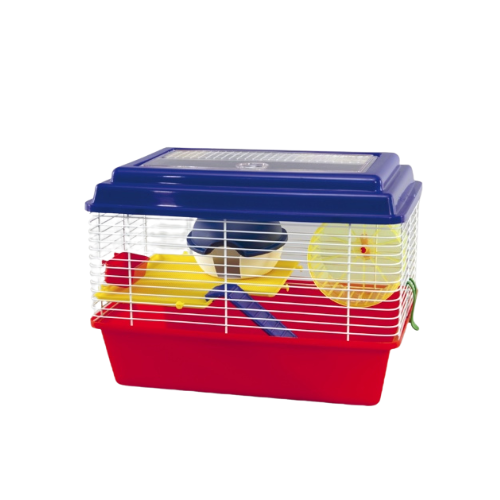Hamster Special 2 Bianca Cage 44×26×33 cm | White Small Animal Habitat – Malta