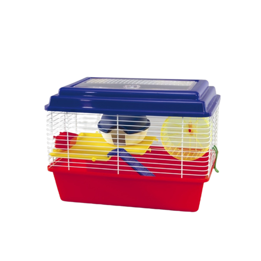 Hamster Special 2 Bianca Cage 44×26×33 cm | White Small Animal Habitat – Malta