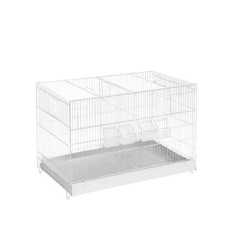 Gabbia ZINC-F DO ZINC con Griglia– Zinc-Coated Bird Cage with Grid