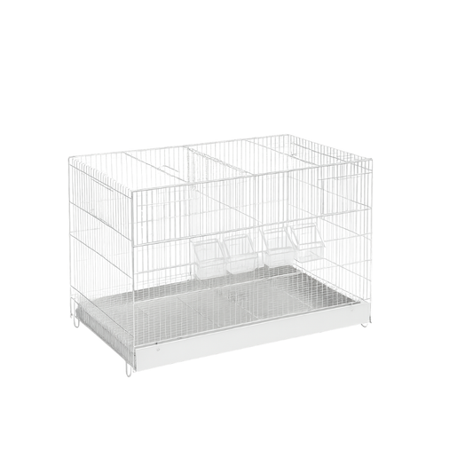 Gabbia ZINC-F DO ZINC con Griglia– Zinc-Coated Bird Cage with Grid