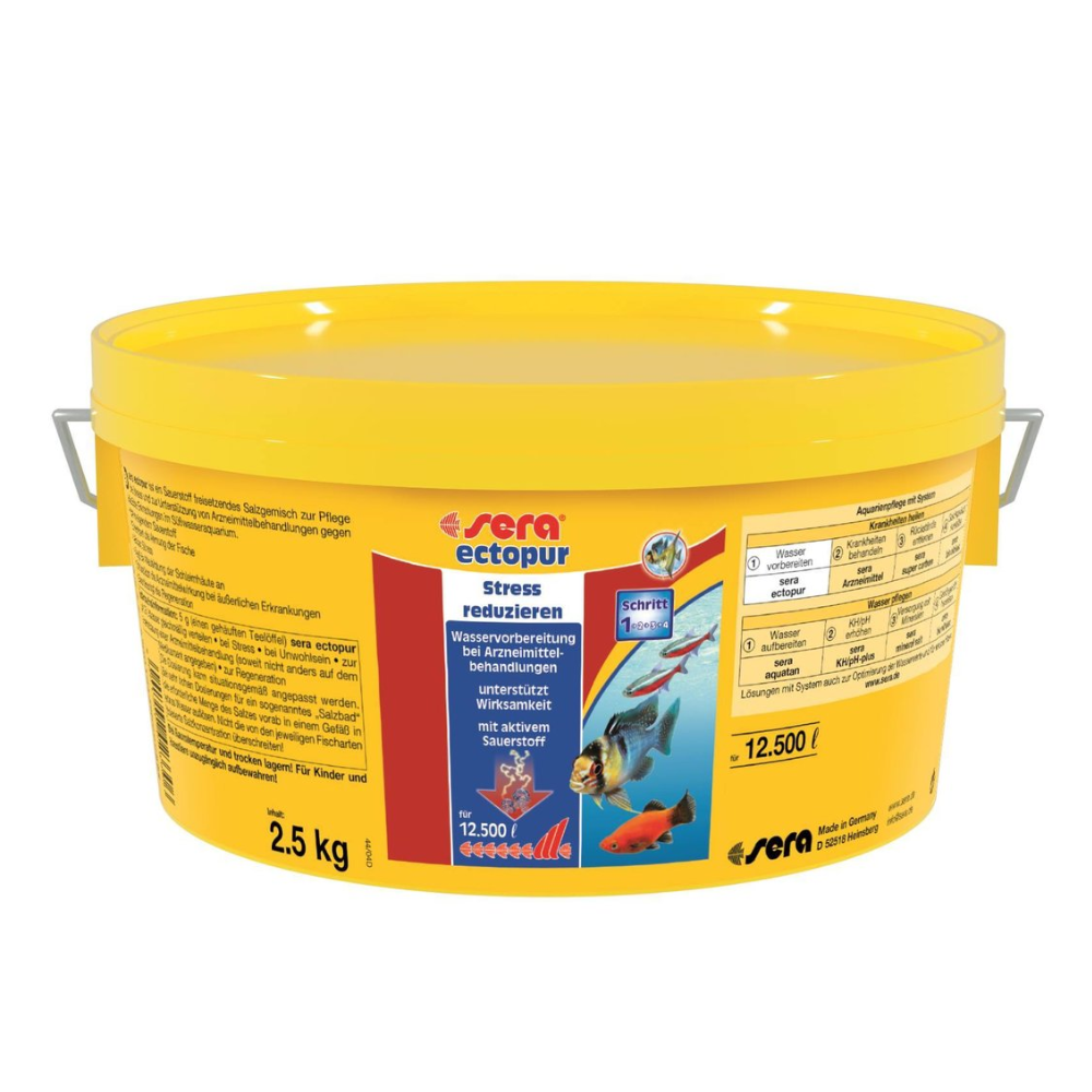 Sera Ectopur – Aquarium Salt & Oxygen Treatment for Fish Recovery