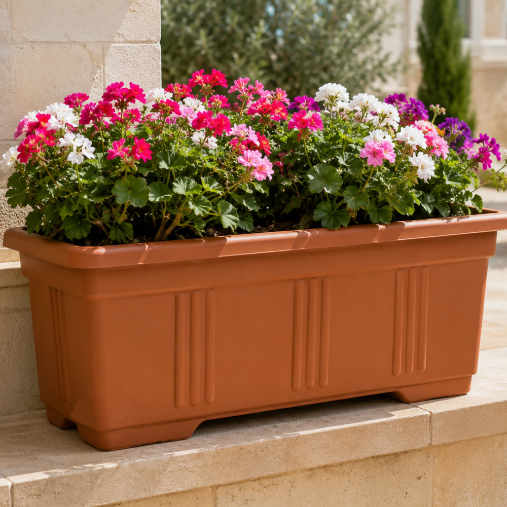 Fioriera Thema Rectangular Planter Boxes | 60cm, 80cm, 100cm