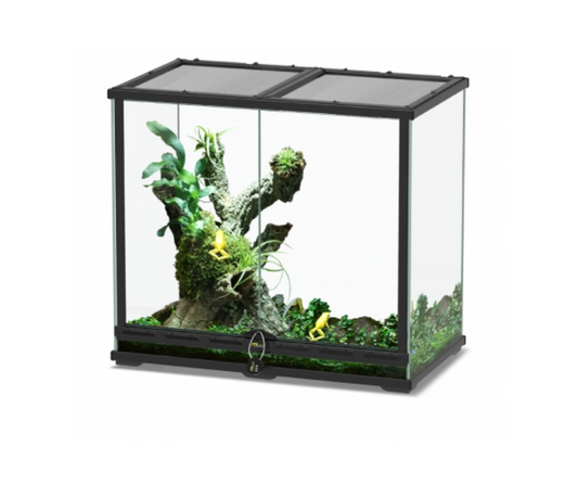 Terrarium 68x38x60cm Black