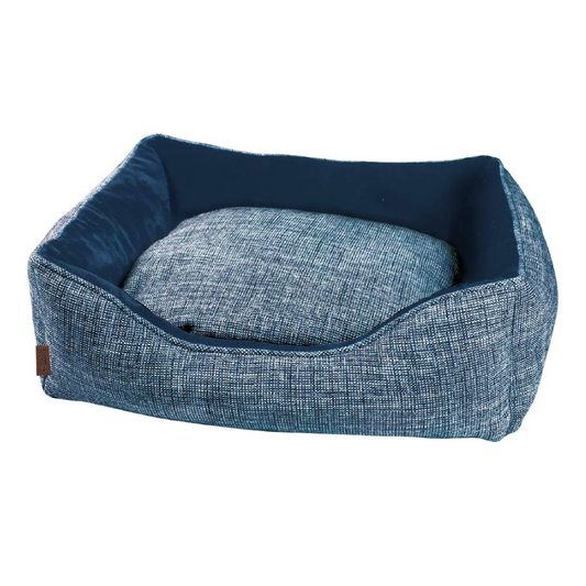 Dog Pet Bed Glam Blue