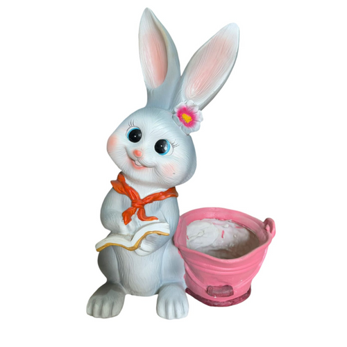Rabbit with Bucket 35*25*54cm