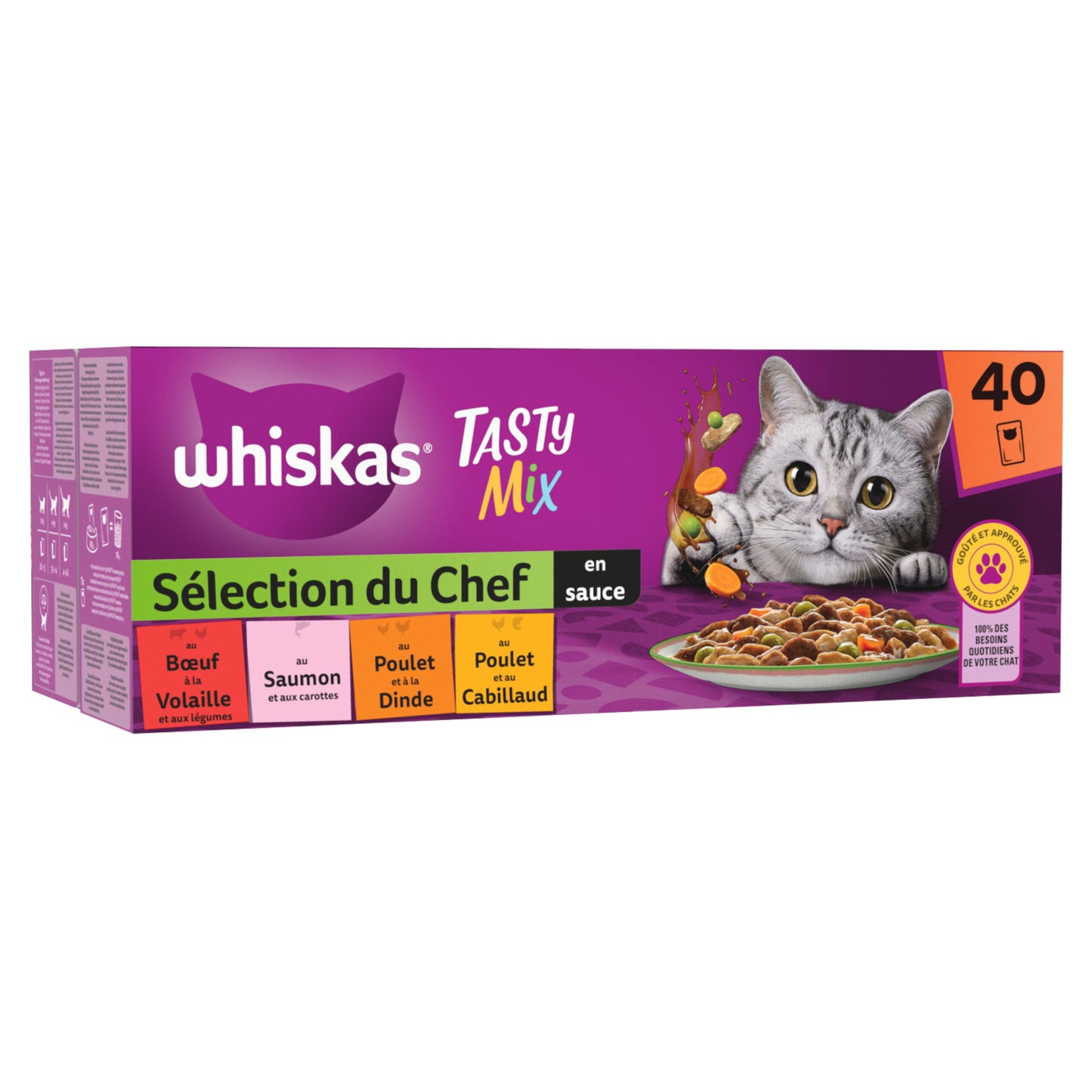 Whiskas Pouch Chef Selection x 40