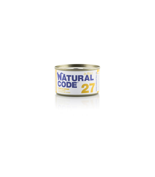 N27 CAT TIN JELLY TUNA AND SURIMI 85G