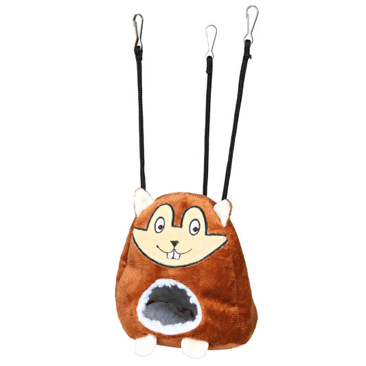 Trixie Cuddly Cave for Small Animals & Birds – Brown (ø 11 x 14 cm)