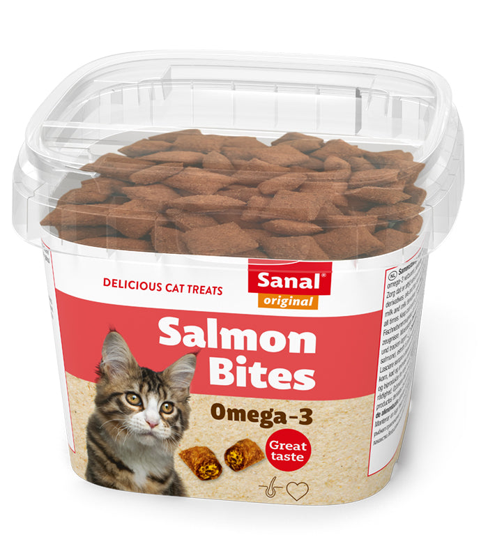 Sanal Cat Salmon Bites